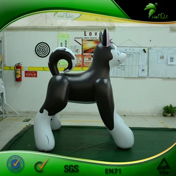 Large Inflatable Plactic Toy Custom Inflatable Husky Dog Hongyi ...