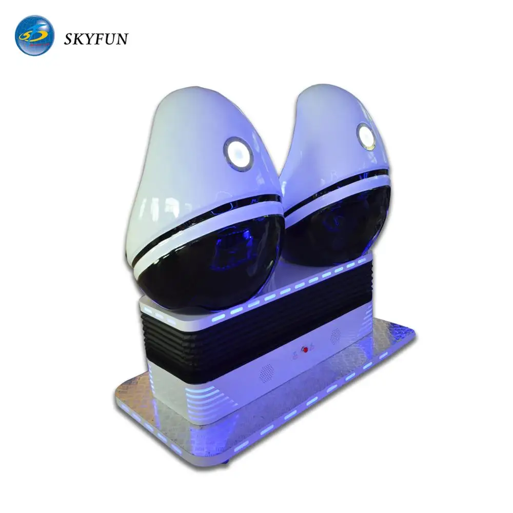 계란 모양 VR 시네마 코인 게임 9D 우주 여행 시뮬레이터 VR 기계