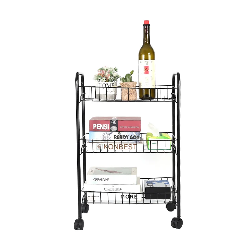 Simple Household Storage Rack Multilayer Stainless Steel Kitchen