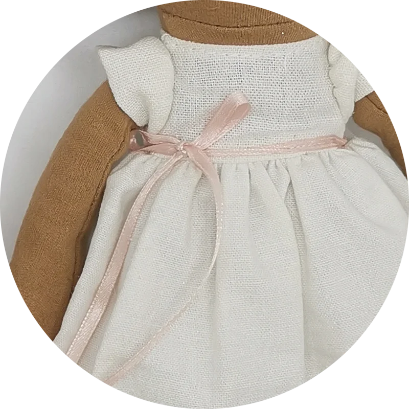 Professional Christmas Kids 2023 35cm Soft Bed Plush Toy African