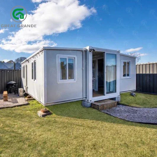 20ft Movable Temporary Container House with Newest Des Commercial Container House Remorque Prefab Home Modern Police Station