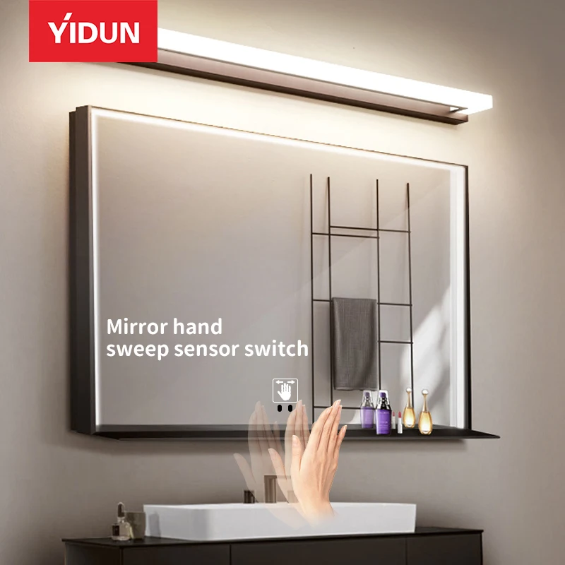 High Quality 5A 60W Mirror Swipe Sensor Switch DC12V/24V LED Bathroom Mirror Touch & Radar Dimmer