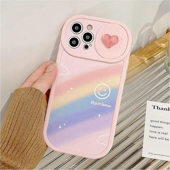 Laudtec Cute Love Heart Plating Silver Phone Case Compatible with iPhone 16 Pro Max Luxury Slim Soft Glitter Back Cover  