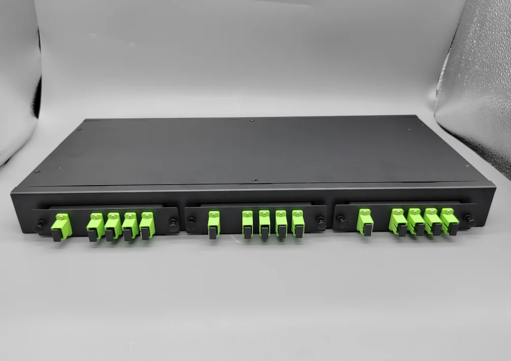 1x4 1x8 1x16 SC LC Rack Mount PLC Splitter LGX Module Chassis Cassette