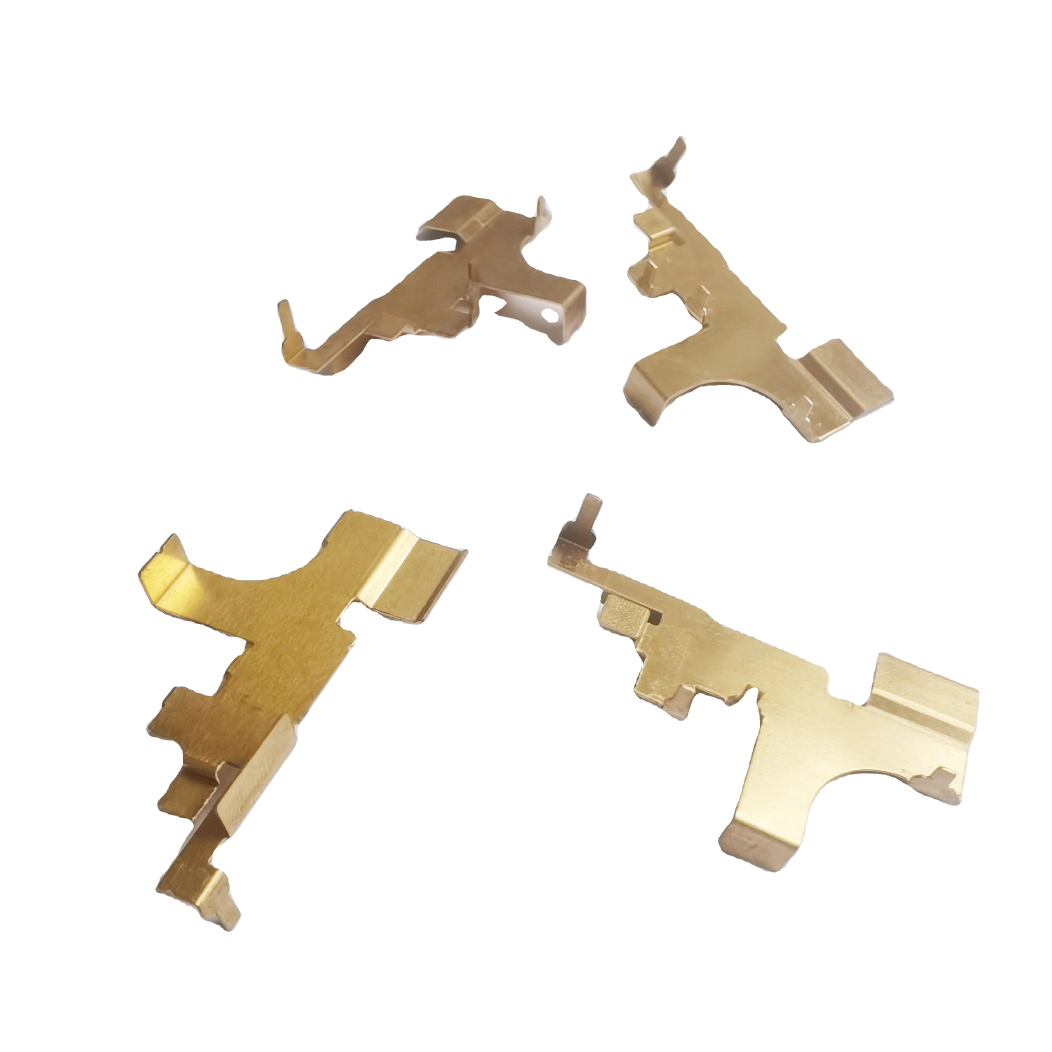 Metal Fabrication Stainless Steel Bending Stamping Sheet Metal Mechanical Parts Custom Small Precision Brass Stamping Parts
