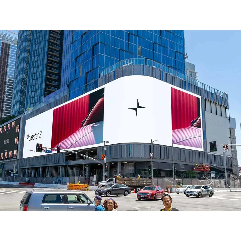 LongRun P5 P10 P8 Full Color Advertising Billboard Panel Smd Outdoor Flexible Led Display Screen