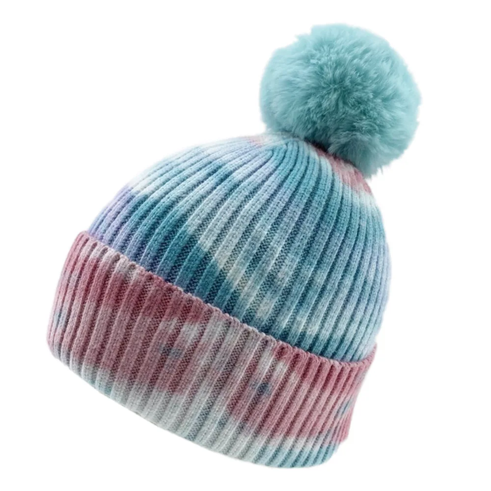 Topi Rajut Ikat Celup Fashion Wanita 