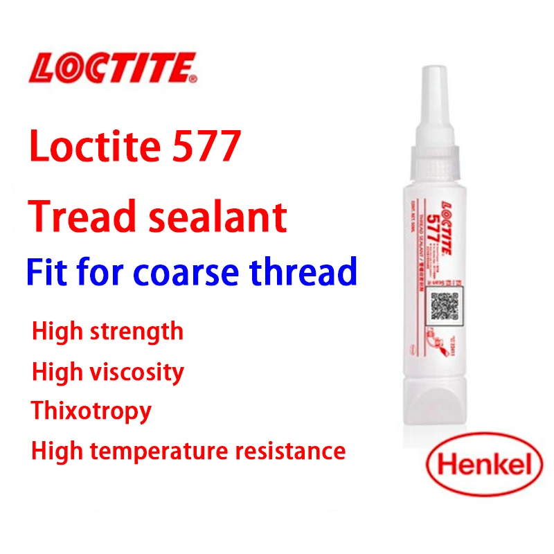 Loctite 577 Thread Sealant Yellow 50ml Solvent Protection Super Glue  Acrylic Other Adhesives Sealing Construction Yellow Paste - Buy Loctite 577  Thread Sealant Yellow 50ml Solvent Protection Super Glue Acrylic Other  Adhesives