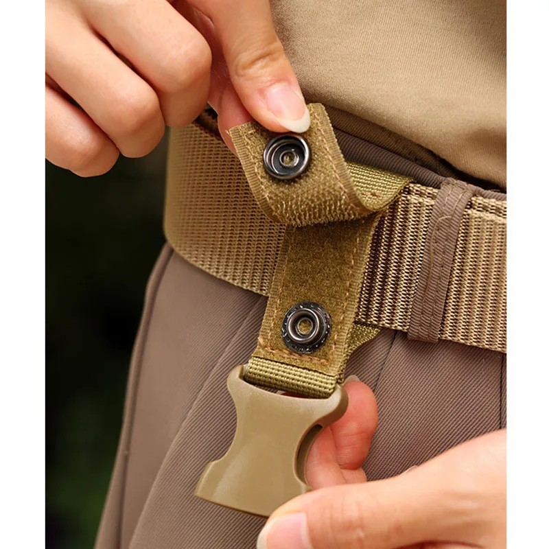 Multifunctional Hanging Buckle Nylon Kettle Buckle Suitable for Tactical Backpacks Belts Hanging Buckle