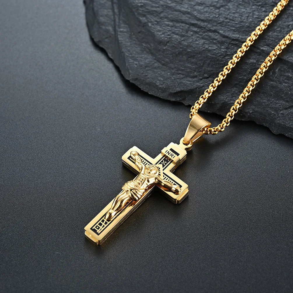 Cross Inscription Close Up