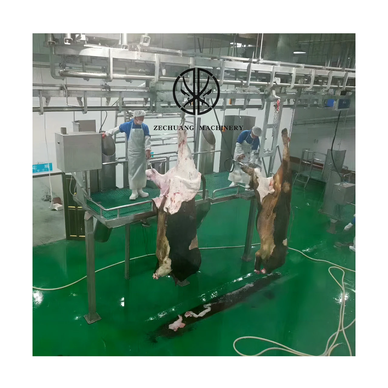 Turnkey Project Halal Food Buffalo Abattoir Equipment Design Horn And Hoof Shear For Bull Slaughtering Processing Machinery