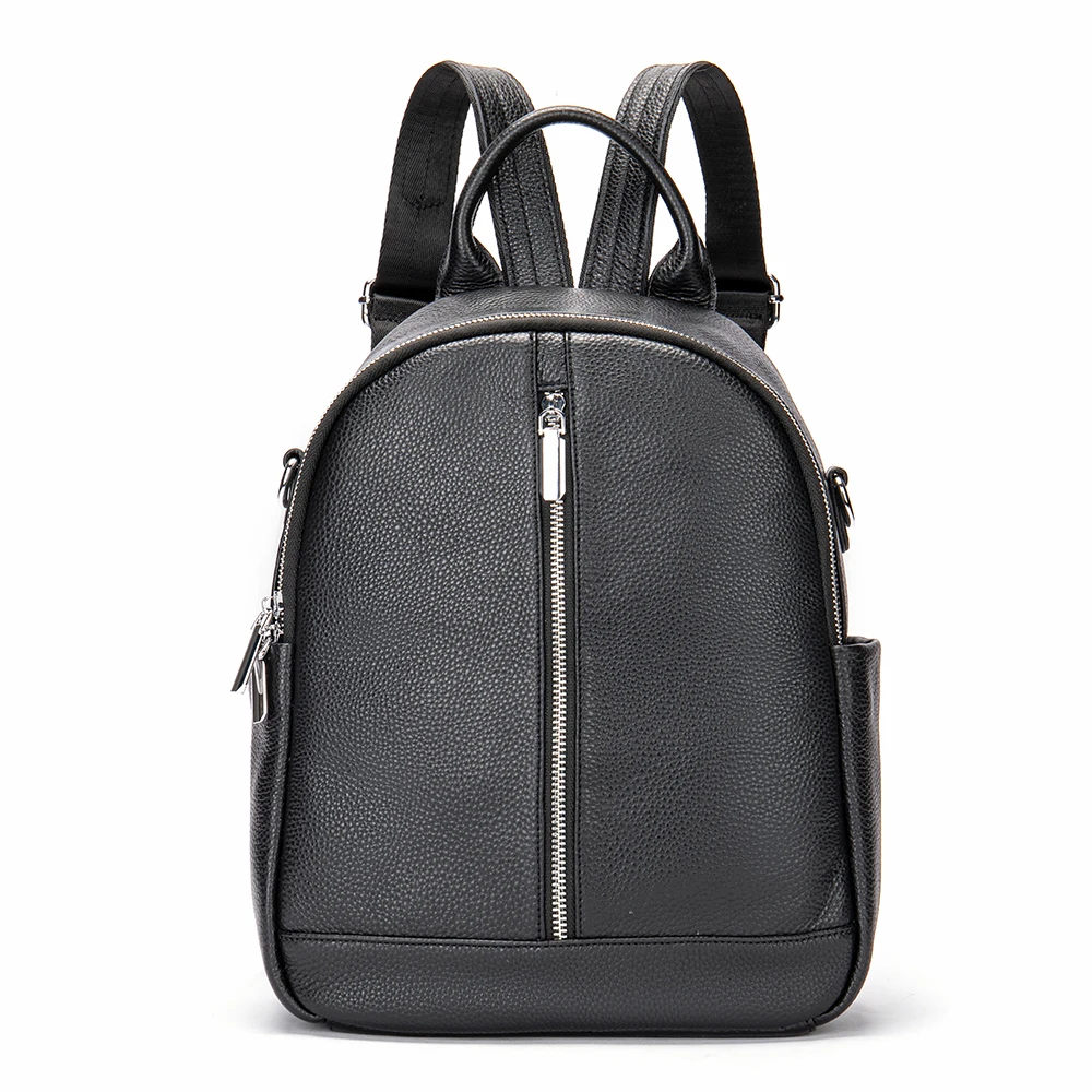 Stylish Genuine Leather Backpack For Women Oem Available