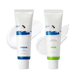 Rounnd Laab Moisturizing Sunscreen SPF50 + PA ++ Strong UV Protection 50ml Laboratory Mineral and Organic Ingredients