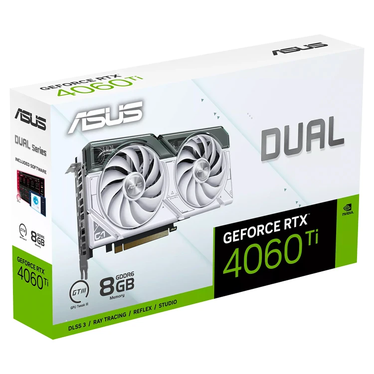 ASUS Dual GeForce RTX™ 4060 Ti OC Edition 8GB GDDR6