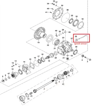 speed sensor spare parts for hisun 700cc UTV  HS700UTV-4 UTV