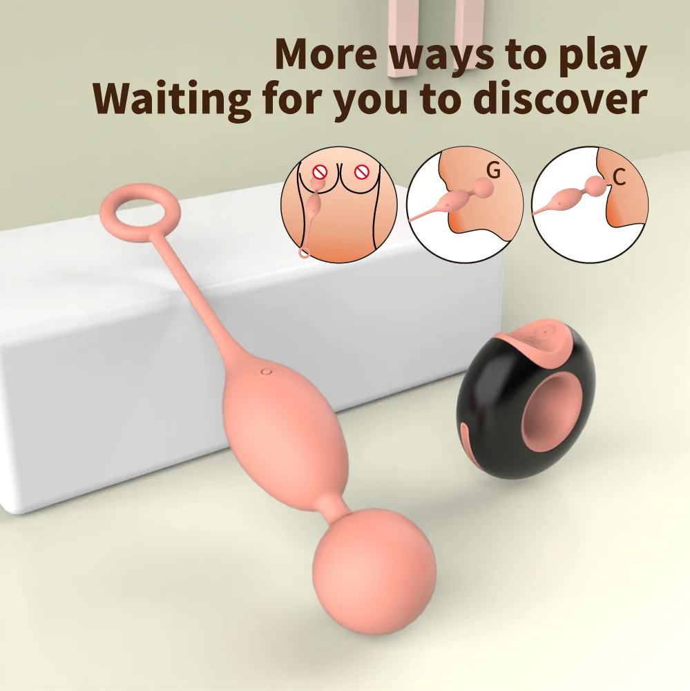 Odeco Women Kegel Vibrators Vagina Wireless Remote Control Vibrating Egg  Sex Products Sex Toys for Women Vibrator