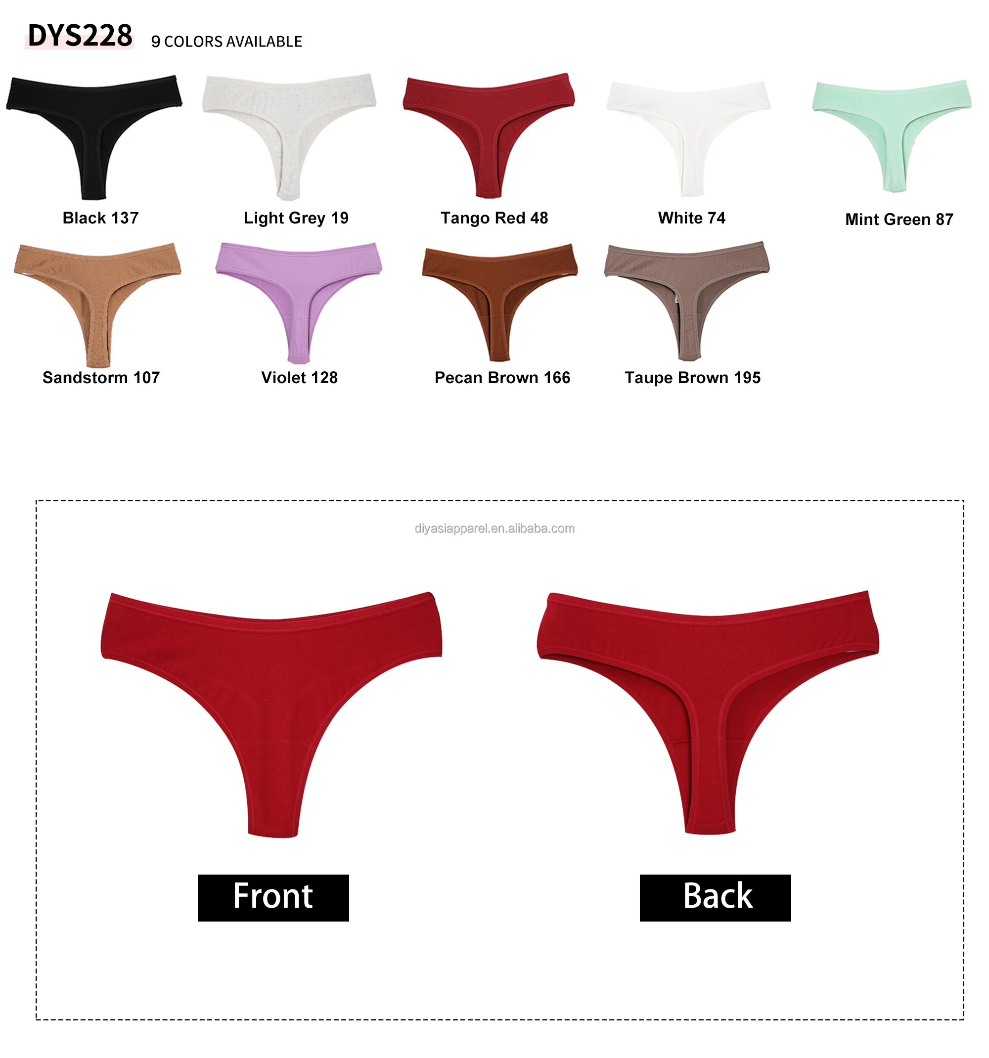Wholesale Dys Readymade Sexy Ladies Girls In T Back Thongs Panties ...