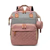 Gray with pink