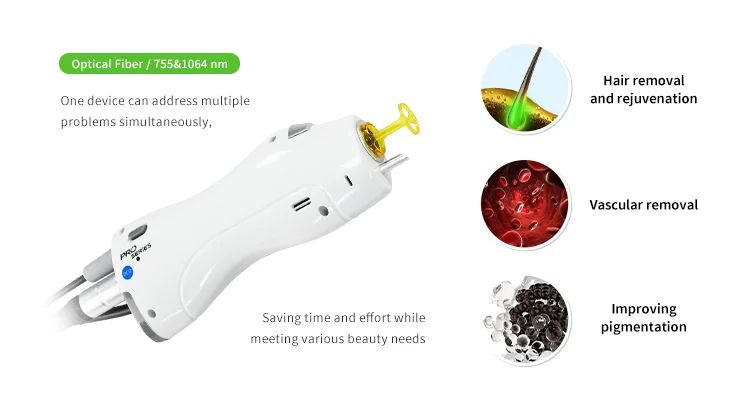 Advanced dual-wavelength Alexandrite 755nm and Nd:YAG 1064nm long-pulse laser hair removal machine designed for medical spas and dermatology clinics. High-power output, intelligent cooling, and multi-spot technology deliver fast, safe, and effective treatments for all skin types. alexandrite laser hair removal machine, 755nm alexandrite laser, 1064nm nd yag laser hair removal, long pulse alexandrite nd yag laser, professional hair removal device, medical spa laser machine, clinic grade hair removal system Professional 755nm Alexandrite + 1064nm Nd:YAG Laser Hair Removal System