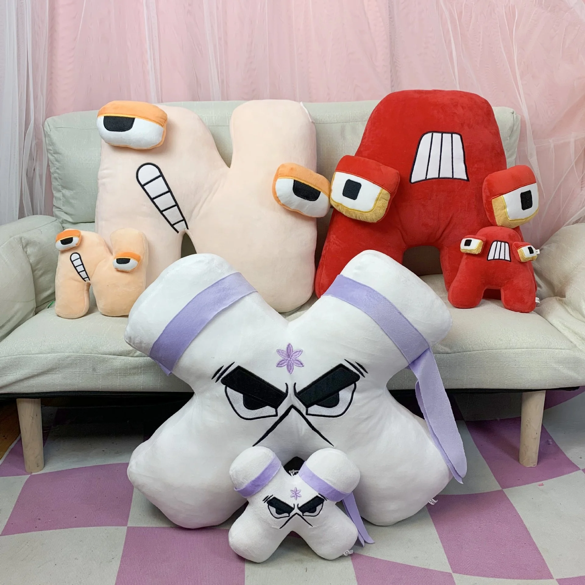 26 Styles Alphabet Lore Plush Toy Stuffed Plushie Doll Anime Soft Pillow  Gifts