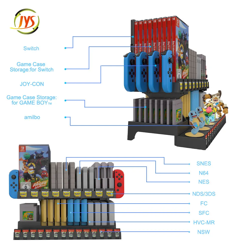 Games Storage Video Game Storage Universal Storage for NTD Games