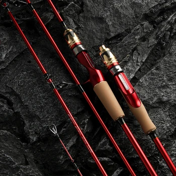 CHEERY Ultralight 1.5m/1.68m Carbon Fiber Baitcasting Rod for Ocean Boat Fishing for Squid Jig and Cuttlefish Casting Rod – Metal Jig – view 3