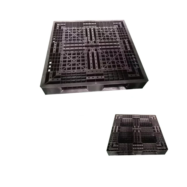 Heavy Duty Warehousing Pallet Warehouses Use Large Stackable Plastic HDPE Pallets 1050X1050
