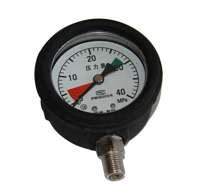 Seaman Scba Spare Part 30mpa Pressure Gauge Air Pressure Meter With