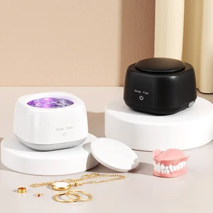 48KHz Ultrasonic Denture Cleaner Machine for Braces Mouth Guards Jewelry Ultrasonic 48KHz Denture Cleaning Product