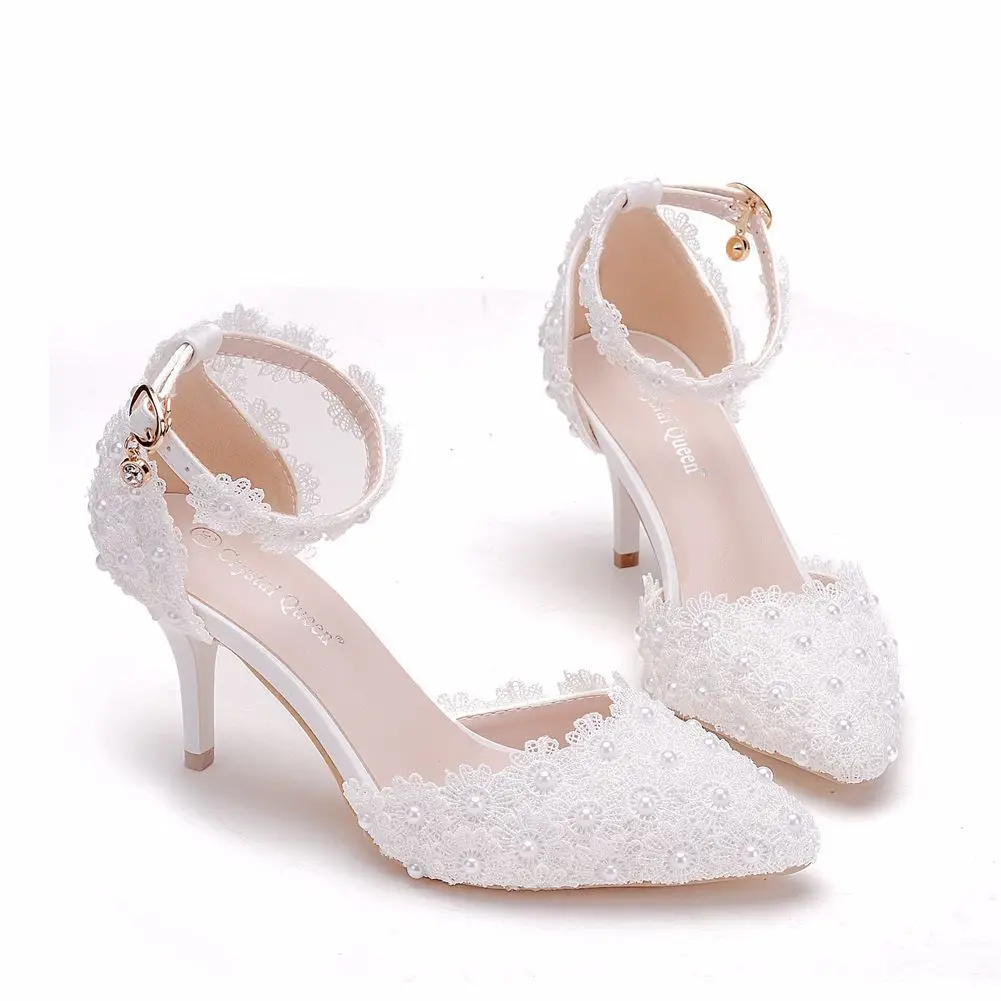 Womens Ladies Party Sandals High Heel Buckle Wedding Bride Going Out Shoes Size