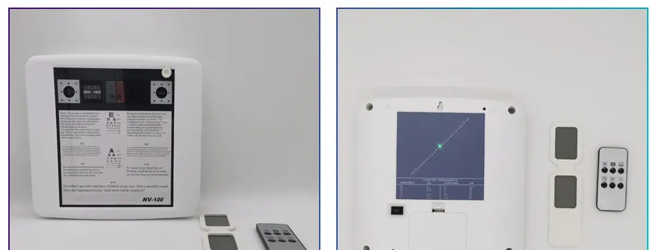 Low Price Near Vision Tester Nv-100 Led Mulity- Function Visual Acuity Charts