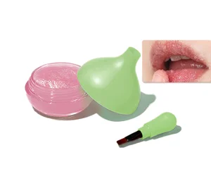 OEM Private Label Custom Pink High-Quality Vegan Organic Exfoliating Sugar Lip Scrub for Dark Lips Low Moq Manufacturer Vendors