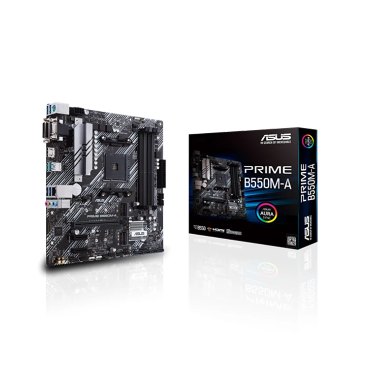 ASUS PRIME B550M-A Motherboard - Support 3rd Gen AMD Ryzen