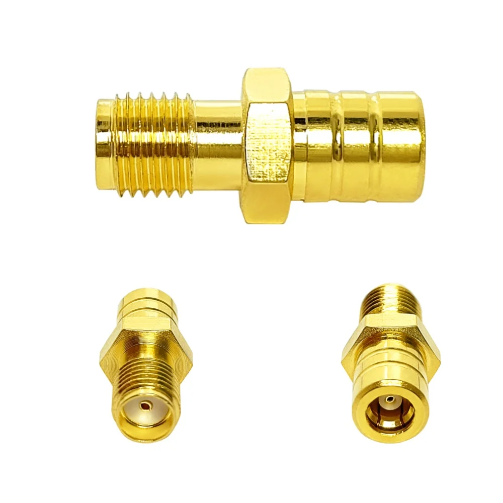 Rf Coaxial Converter Antenna Connector SMA Jack Female to SMB Plug Male Adapter Straight Adapter