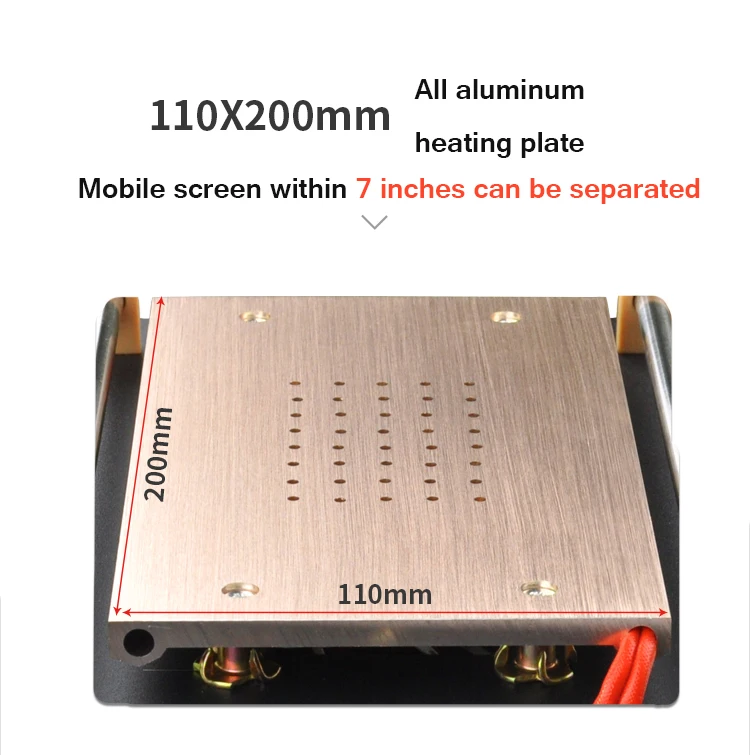 UYUE 948Q Built-in Pump Vacuum Metal Body Glass LCD Screen Separator ...