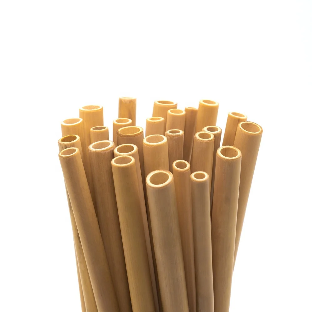 Natural Disposable Reed Wheat Straw Eco Friendly Drinking Straw For