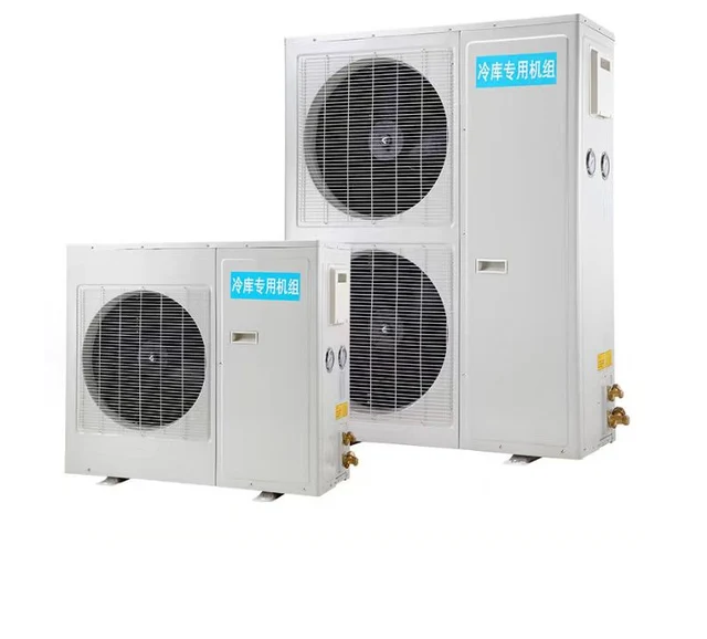 Mini 2hp Scroll Condensing Unit New 5 Hp Condensing Unit with Automatic Motor for Walk-In Freezer & Modular Cold Room