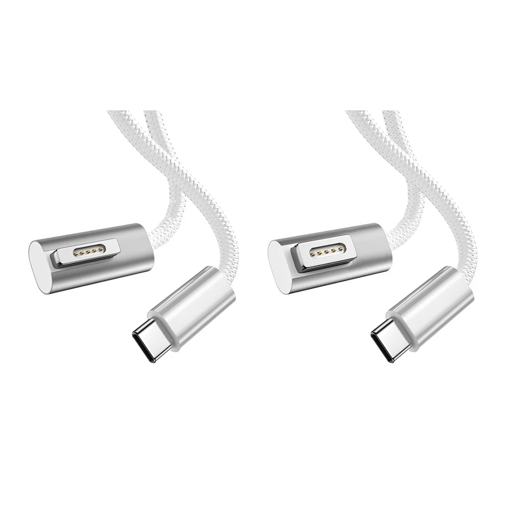 Type C To Magsafe 1/2 Cable Cord Adapter Usb C Pd 100w Quick Charge