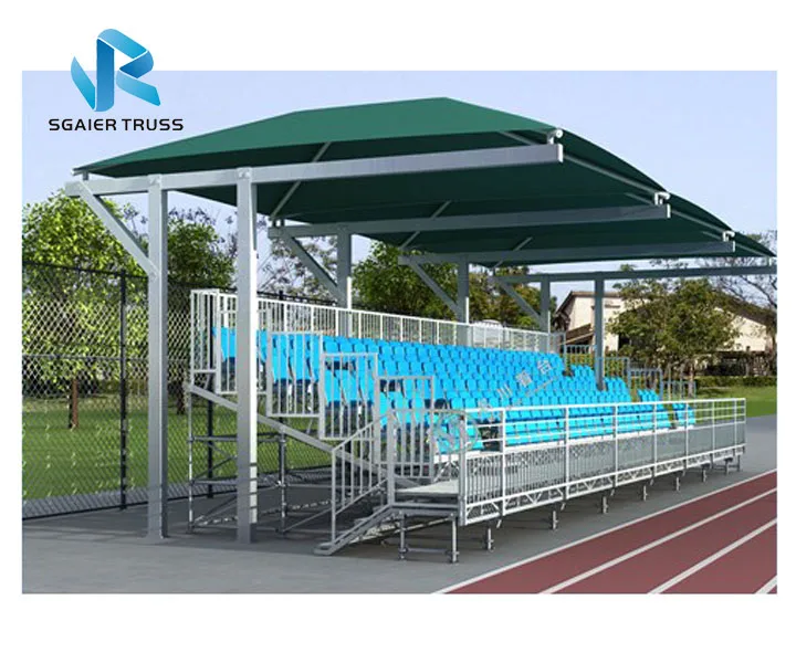 Good Quality Fast Set up Steel Galvanized Retractable Spectator Grandstand