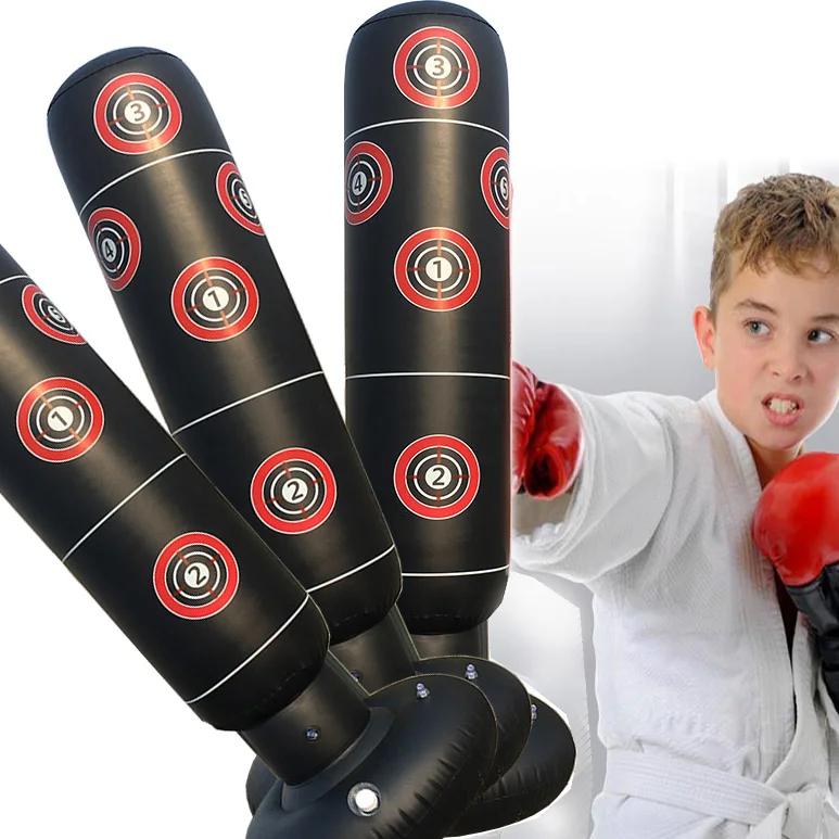 2023 Inflatable Boxing Punching Bag Birthday Gifts Water Stand Thicker Inflatable Boxing Punching Bag
