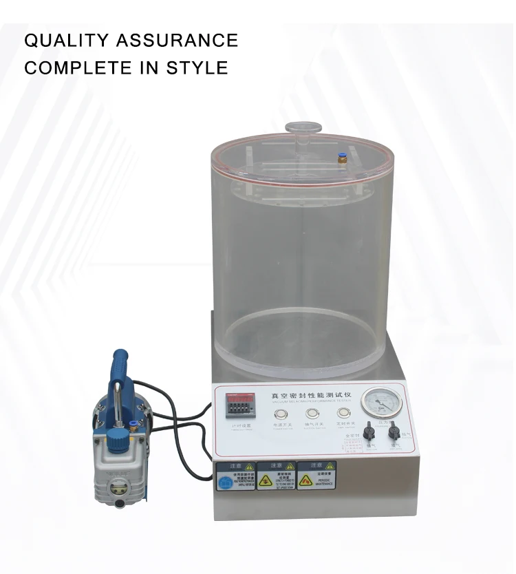 Digital Vacuum Box Air Leak Testing Equipment Negative Vacuum Leak Tester Negative Leak Test Machine