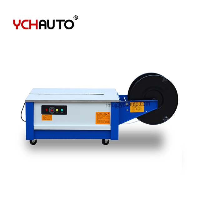 Low Table Automatic Strapping Machine PP Band Packing Machine