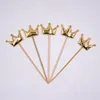 100 Piezas DE LA CORONA DE ORO