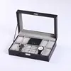 Caja para reloj con ventana de 82 bits, gris - control de calidad