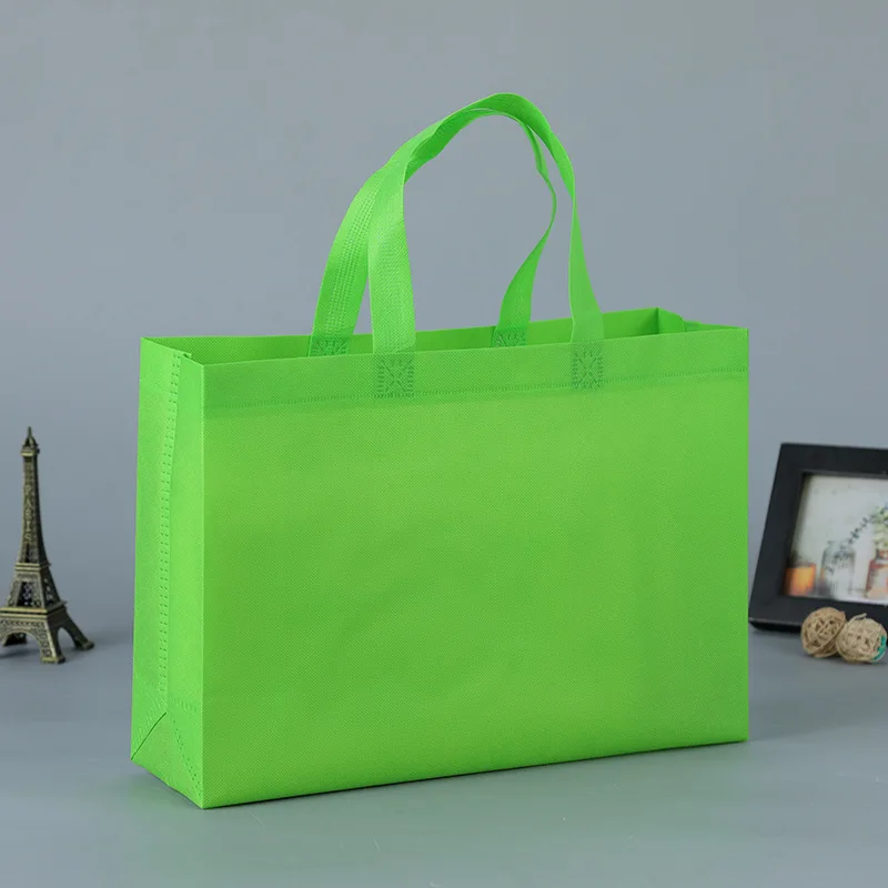 Eco-Friendly Recycled Polypropylene Laminated Cooler Drawstring Bag Non-Woven Tote Shoulder Shopping Bag for Promotions
