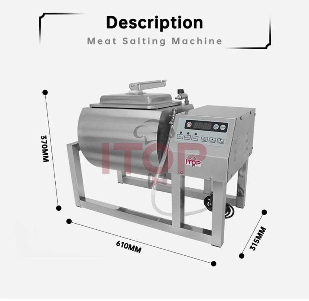 Itop Commercial Stainless Steel 304 Chicken Marinator Machine Vacuum