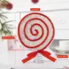 20cm Donut Red White