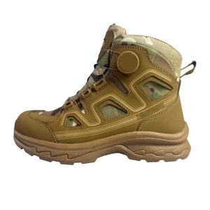 Nubuck Genuine Leather Breathable with CP New Fabric Upper Factory Light  EVA Rubber Sole Outdoor Shoes for Men Hiking Outdoor