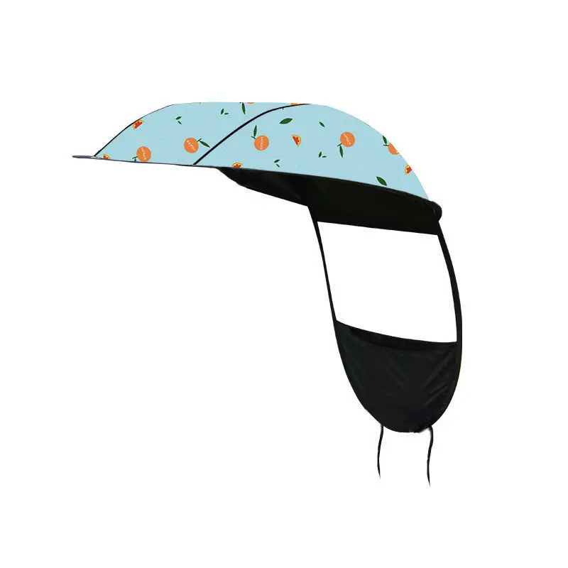 Hot Selling Durable All Weather Shockproof Anti Slip Motorcycle Umbrella