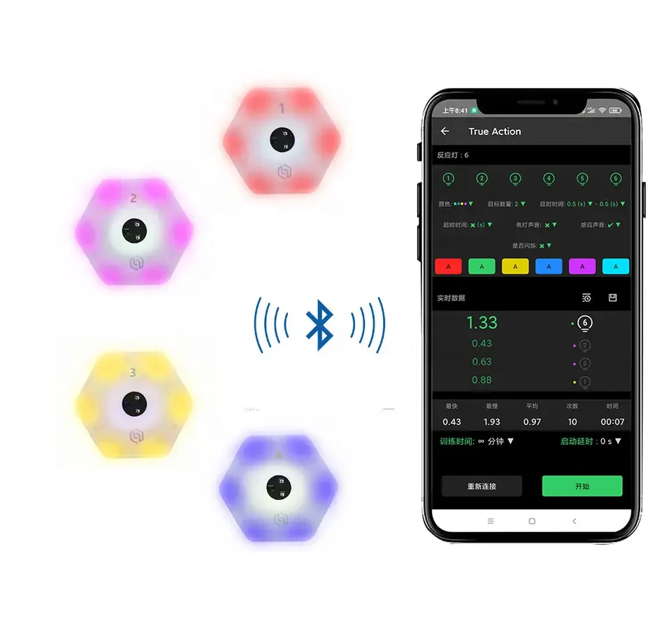 Flash Reflex And Reaction Training Lamp For Basketball Football Boxing